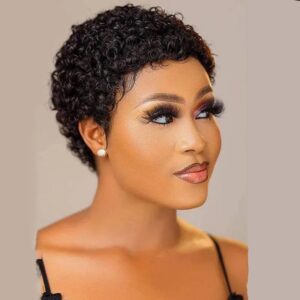 Short curl wig