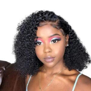 Jerry curl wig