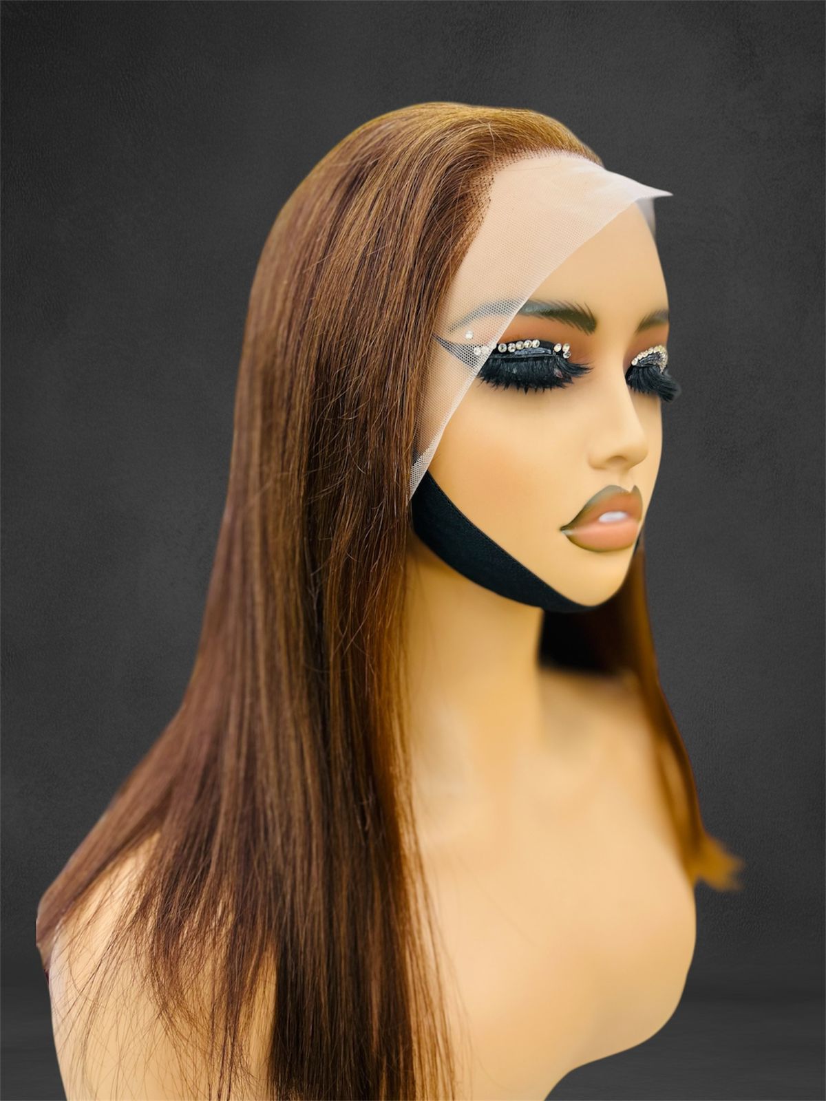 16”Browny Frontal Wig